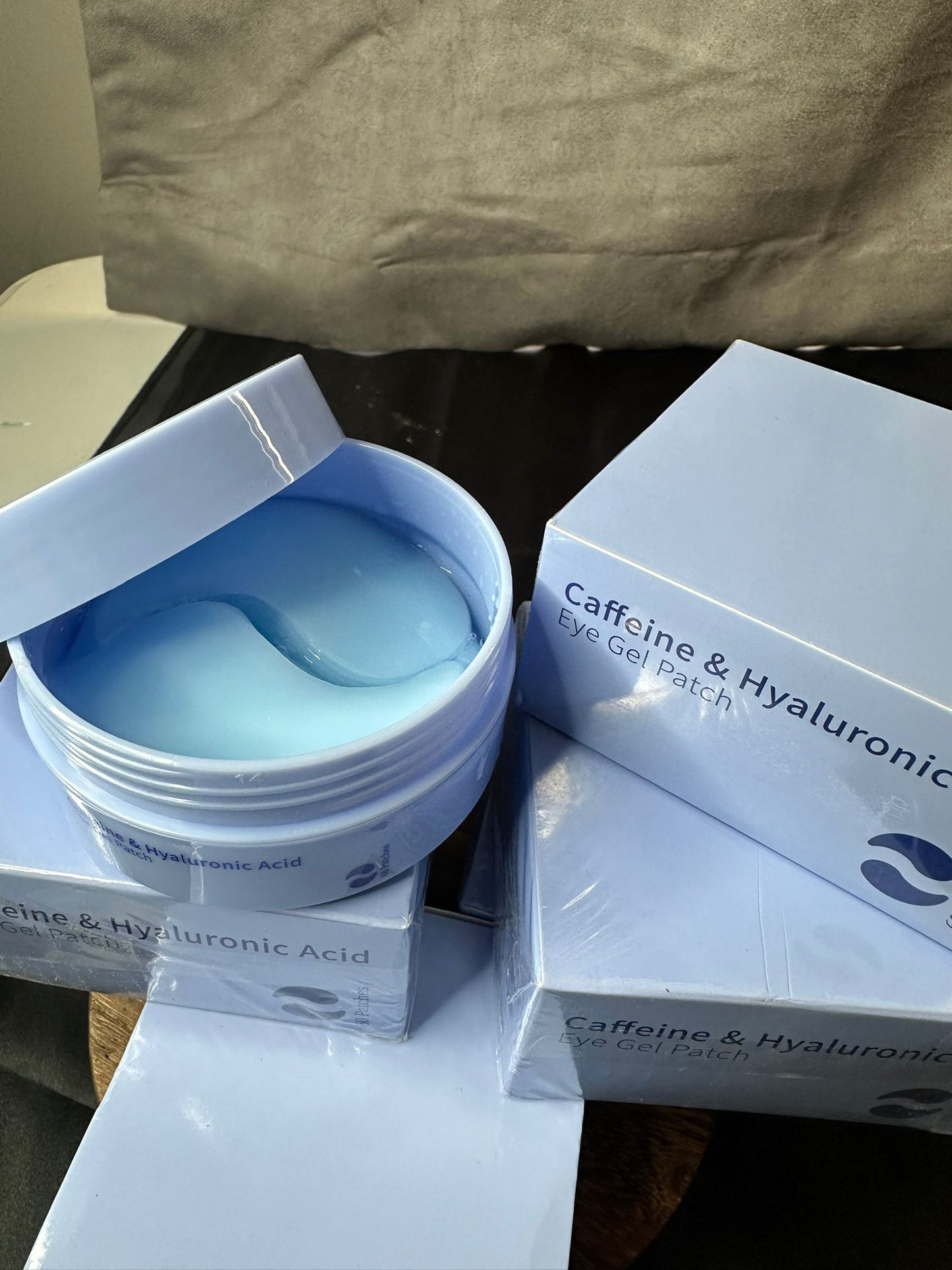 CAFFEINE & HYALURONIC ACID EYE GEL PATCHES