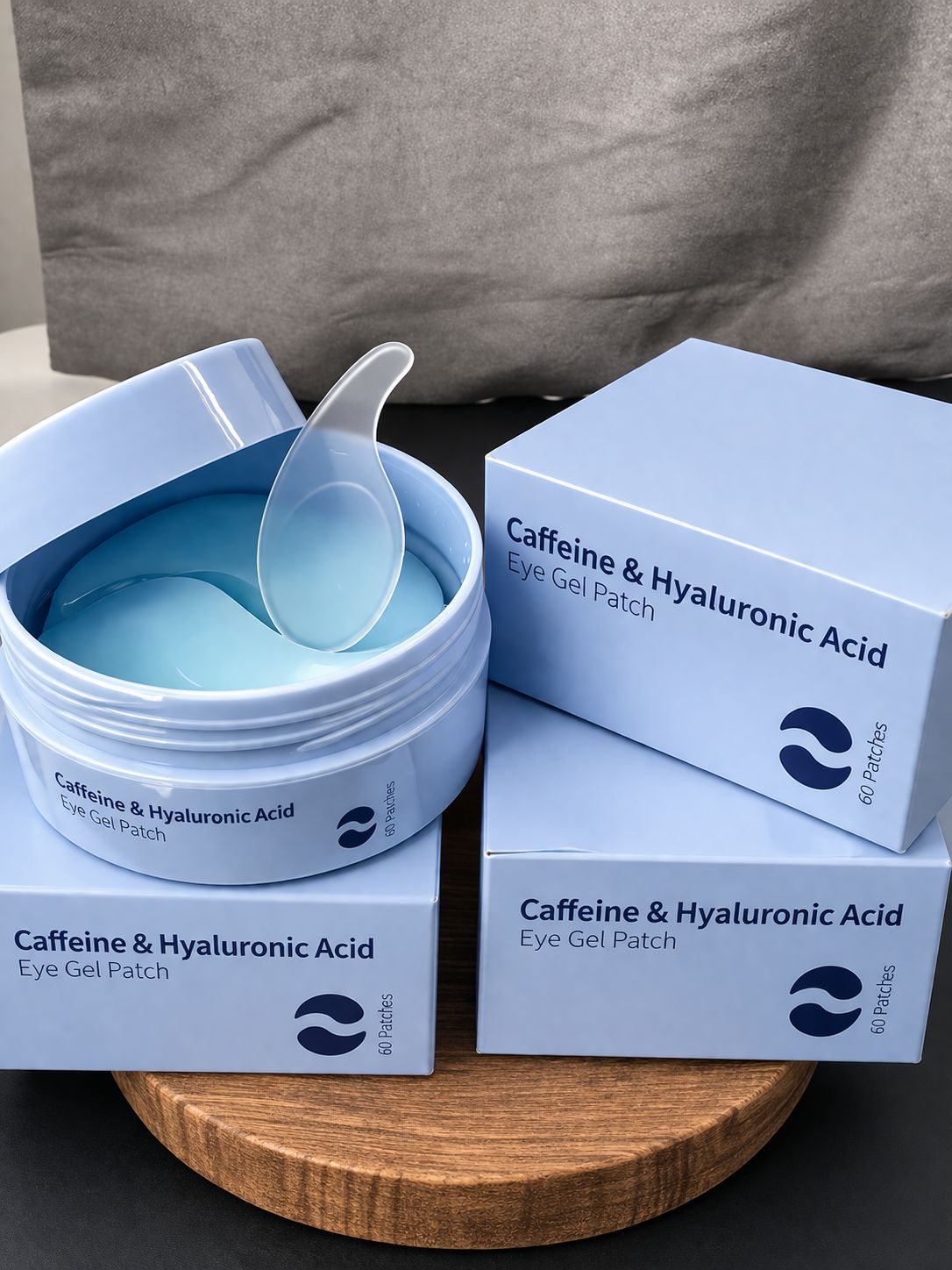 CAFFEINE & HYALURONIC ACID EYE GEL PATCHES