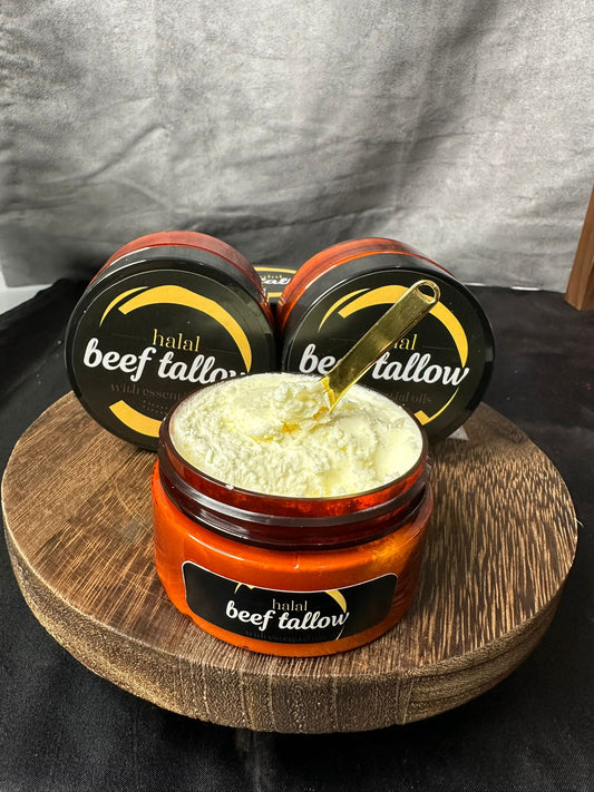 Syncare Halal Beef Tallow Balm — 100% Grass-Fed with Essential Oils citrus oil