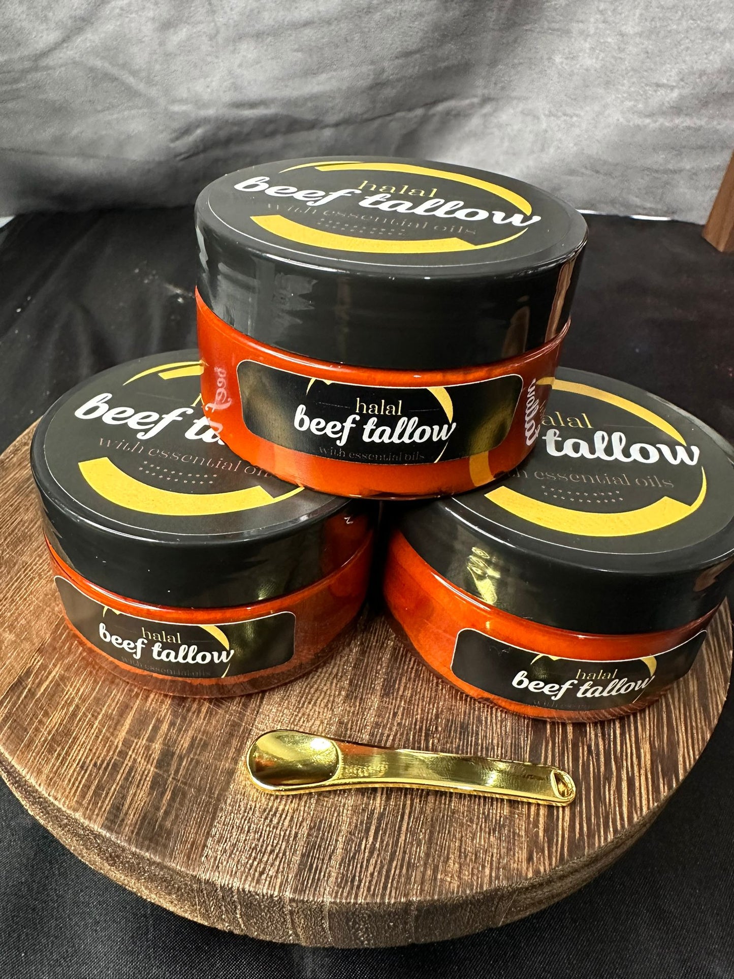 Syncare Halal Beef Tallow Balm — 100% Grass-Fed with Essential Oils citrus oil